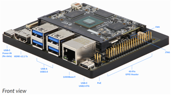Technische Zeichnung - Synaptics SL1680 Evaluierungskit